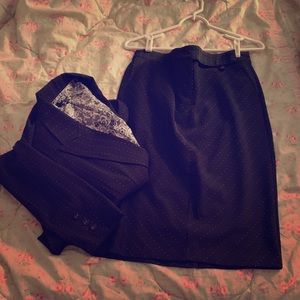 Xoxo blazer and skirt suit